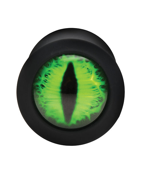 Creature Eye Green Eye Silicone Butt Plug - Medium - Lady Maven - Maison du Maven
