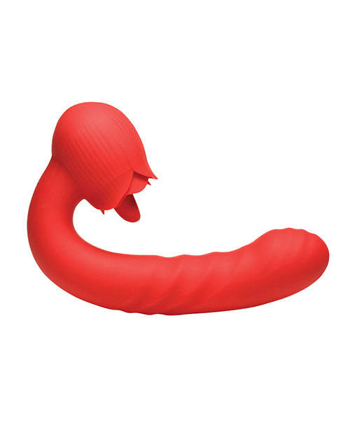 Bloomgasm - Boom Bloom Thrusting & Licking Rose Vibrator - Lady Maven - Maison du Maven