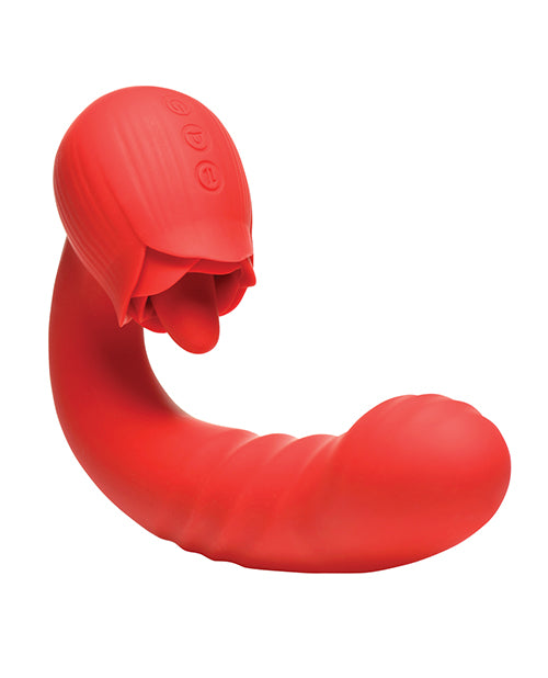 Bloomgasm - Boom Bloom Thrusting & Licking Rose Vibrator - Lady Maven - Maison du Maven