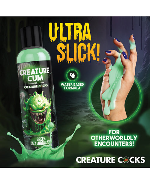 Creature Cocks - Creature Cum Green Water-Based Lubricant 8 oz - Lady Maven - Maison du Maven