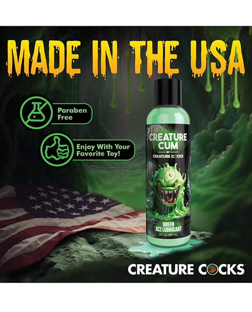 Creature Cocks - Creature Cum Green Water-Based Lubricant 8 oz - Lady Maven - Maison du Maven