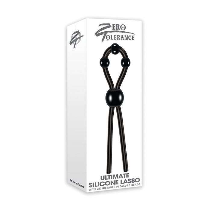 Zero Tolerance Ultimate Lasso Cock Ring - Black - Lady Maven - Maison du Maven
