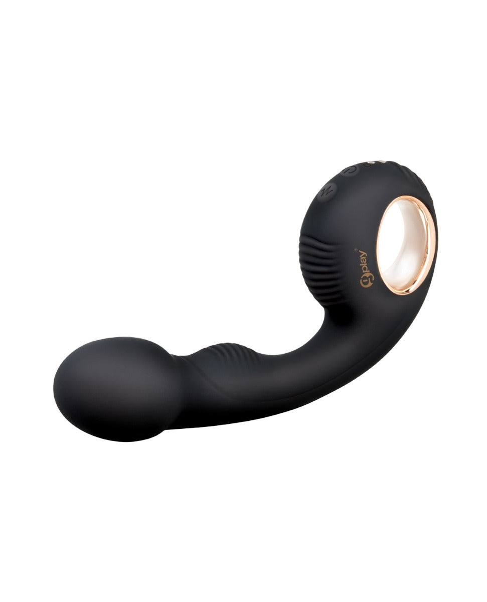 Bodywand G-Play Ergonomic Dual Motor Squirt Trainer - Black - Lady Maven - Maison du Maven