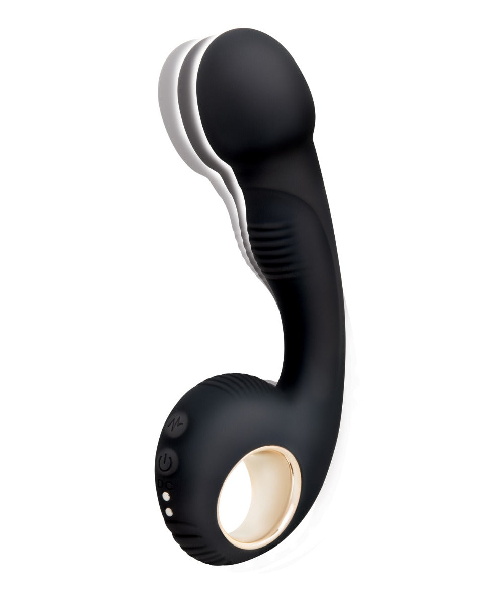 Bodywand G-Play Ergonomic Dual Motor Squirt Trainer - Black - Lady Maven - Maison du Maven