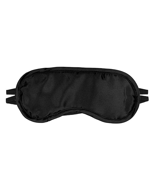 Erotic Toy Company Satin Fantasy Blindfold - Black - Lady Maven - Maison du Maven