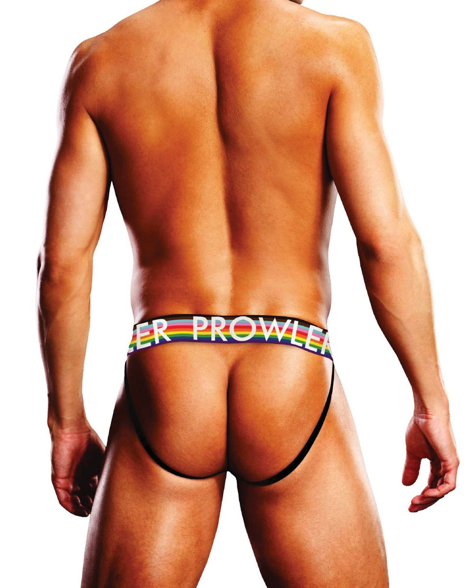 Prowler Oversized Paw Jock Strap - White/Multi MD - Lady Maven - Maison du Maven