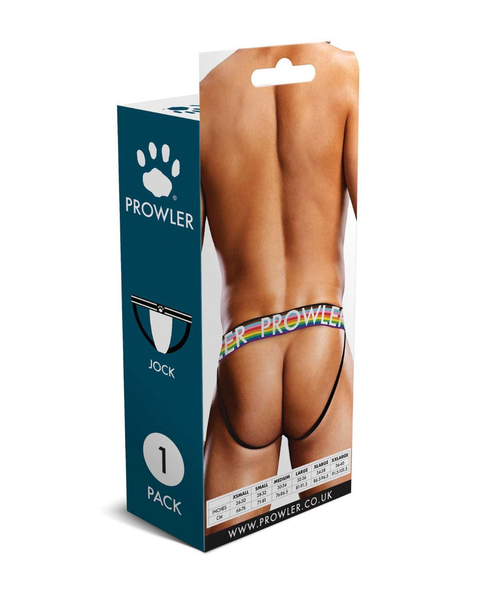 Prowler Oversized Paw Jock Strap - White/Multi MD - Lady Maven - Maison du Maven