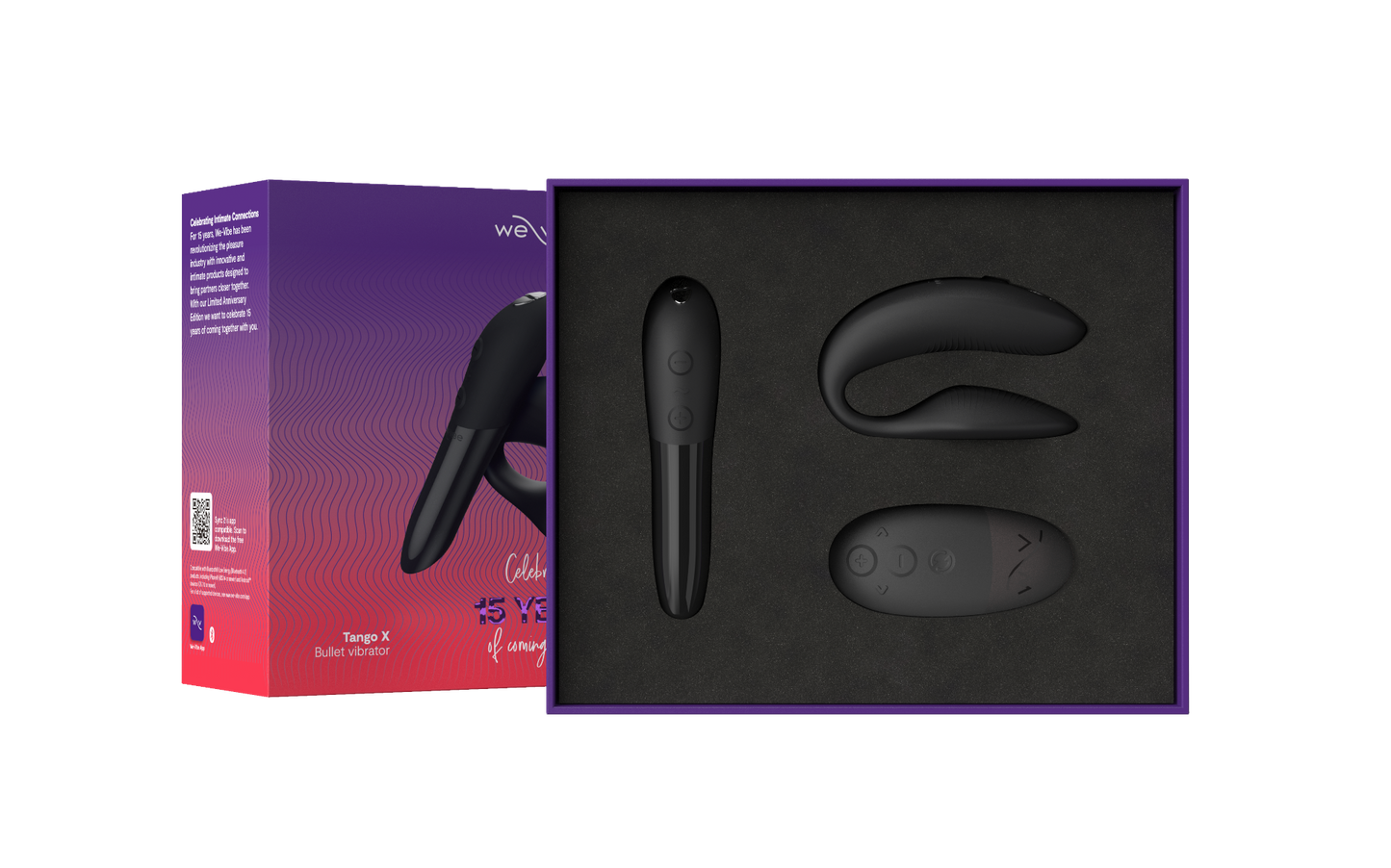 We-Vibe 15 Year Anniversary Collection - Black - Lady Maven - Maison du Maven